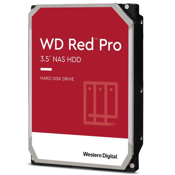 WD Red Pro 8TB NAS Internal Hard Drive - 7200 RPM Class, SATA 6 Gb/s, CMR, 256 MB Cache, 3.5 - WD8003FFBX (Renewed)