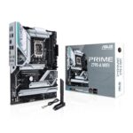 ASUS Prime Z790-A WiFi 6E LGA 1700(Intel 14th,13th&12th) ATX Motherboard (16+1 DrMOS, PCIe 5.0,DDR5,4X M.2 Slots,2.5 Gb LAN,USB 3.2 Gen 2 Front Panel Type-C, Thunderbolt 4/USB4, DP)