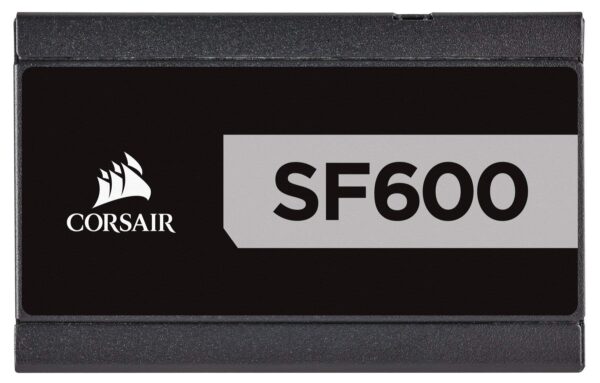 Corsair SF Series, SF600, 600 Watt, SFX, 80+ Platinum Certified, Fully Modular Power Supply (Renewed) - Image 5