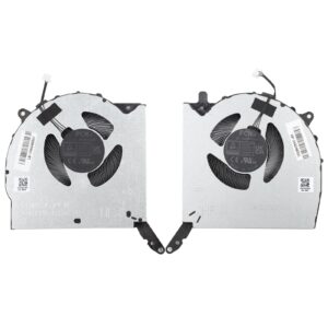 CPU + GPU Cooling Fan for Lenovo Legion Pro 5 16IRX8 82WK PRO 5 16ARX8 82wm R9000P Y9000P 2023 Series DFSCL12E06486Y FQK8 DFSCL12E16486Y FQK9 5H40S20807 5H40S20808 DC12V 1A Fan