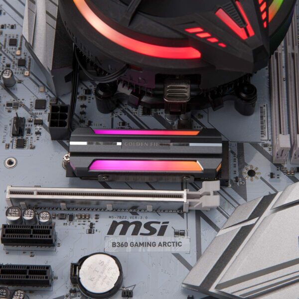 GOLDEN FIELD M2-S SSD Cooler for 2280 M.2 SSD M.2 Heatsink with Thermal Pad (SSD not Included) - Image 5