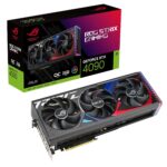 ASUS ROG Strix GeForce RTX 4090 24GB OC Edition Gaming Graphics Card (DLSS 3, PCIe 4.0, 24GB GDDR6X, HDMI 2.1a, DisplayPort 1.4a, ROG-STRIX-RTX4090-O24G-GAMING)