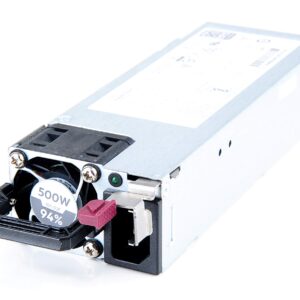HPE 866729-001 500Watt 100V-240V AC Flex Slot Platinum Hot Plug Low Halogen Power Supply Kit (Renewed)
