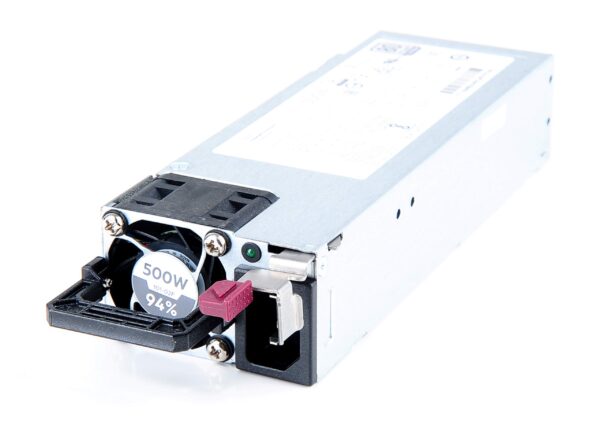 HPE 866729-001 500Watt 100V-240V AC Flex Slot Platinum Hot Plug Low Halogen Power Supply Kit (Renewed)