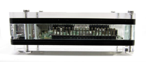 Zebra Deep - Case for Raspberry Pi B+ and 2B (Black Ice) ~ C4Labs - Image 2