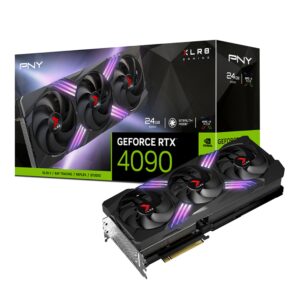 PNY GeForce RTX® 4090 24GB XLR8 Gaming VERTO EPIC-X RGB™ Triple Fan Graphics Card (Renewed)