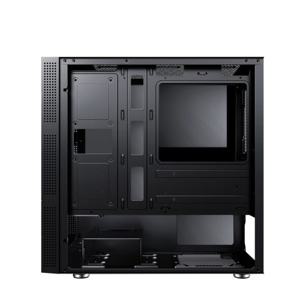 Ant Esports Elite 1000 PS Mid-Tower Computer Case/ Gaming Cabinet - Black | Supports M-ATX, ITX with Pre-Installed 1 x 120mm Black Rear Fan - Image 5