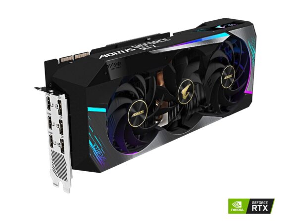 GIGABYTE AORUS GeForce RTX 3090 Xtreme 24G Graphics Card, Max Covered Cooling, 24GB 384-bit GDDR6X, GV-N3090AORUS X-24GD Video Card (Renewed) - Image 5