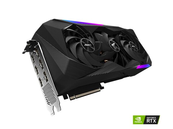 GIGABYTE AORUS GeForce RTX 3070 Ti Master 8G Graphics Card, MAX-Covered Cooling, 8GB 256-bit GDDR6X, GV-N307TAORUS M-8GD Video Card (Renewed) - Image 2