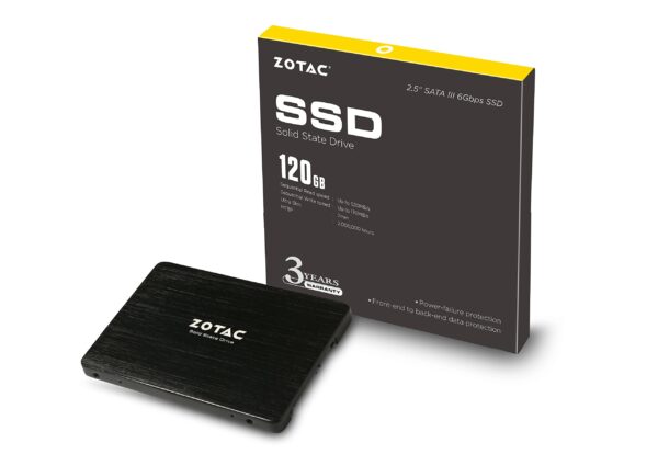 ZOTAC 120GB SSD MLC SATA III Internal 2.5” 7mm height (ZTSSD-A4P-120G)