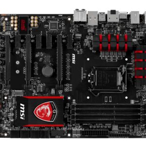 MSI Z97 Gaming 7 Intel LGA1150 Z97 ATX Motherboard (4X DDR3, 10x USB3.0, 6X USB2.0, GBE, LAN, HDMI, DP) (Renewed)