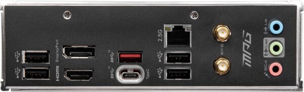 MSI MPG B560I Gaming Edge WiFi Gaming Motherboard (m-ITX, 11th/10th Gen Intel Core, LGA 1200 Socket, DDR4, CFX, M.2 Slots, USB 3.2 Gen 2, 2.5G LAN, DP/HDMI, Wi-Fi 6E) (Renewed) - Image 7