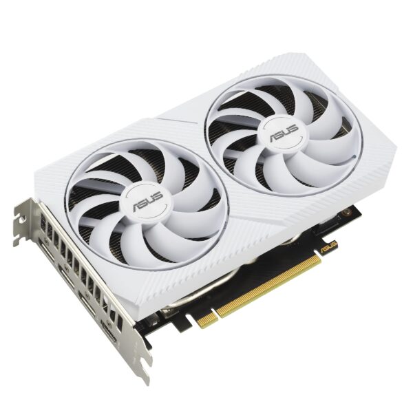 Asus Dual GeForce RTX™ 3060 White OC Edition 8GB GDDR6 (PCIe 4.0, 8GB GDDR6, HDMI 2.1, DisplayPort 1.4a) (Renewed) - Image 5