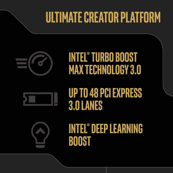 Intel Core i9-10980XE Desktop Processor 18 Cores 36 thread up to 4.8GHz Unlocked LGA2066 X299 Series 165W (Renewed) - Image 7