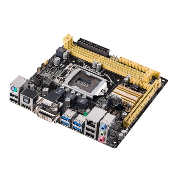 ASUS H87I-PLUS LGA 1150 Intel H87 Mini ITX Motherboard (Renewed) - Image 2
