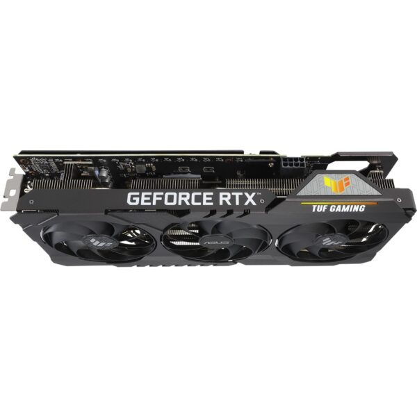 ASUS TUF Gaming NVIDIA GeForce RTX 3060 Ti V2 OC Edition Graphics Card (PCIe 4.0, 8GB GDDR6, LHR, HDMI 2.1, DisplayPort 1.4a, Dual Ball Fan Bearings, Military-Grade , GPU Tweak II) (Renewed) - Image 9