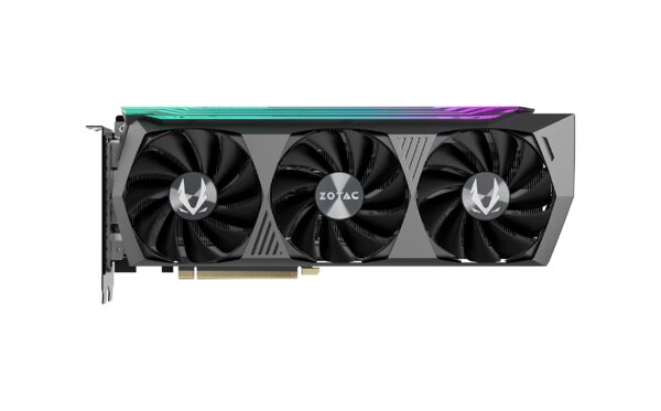 ZOTAC Gaming GeForce RTX 3070 Ti AMP Holo 8GB GDDR6X 256-bit 19 Gbps PCIE 4.0 Gaming Graphics Card, HoloBlack, IceStorm 2.0 Advanced Cooling, Spectra 2.0 RGB Lighting, ZT-A30710F-10P (Renewed) - Image 2