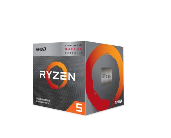 AMD Ryzen 5 3400G 4-core, 8-Thread Unlocked Desktop Processor with Radeon RX Graphics (Renewed) - Image 2