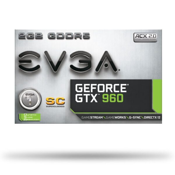 EVGA GeForce GTX 960 Superclocked Gaming ACX 2.0 2GB GDDR5 128bit PCI-E 3.0 16x Graphic Card (02G-P4-2962-KR) (Renewed) - Image 8