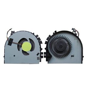 Replacement Laptop Cooling Fan CPU Central Processing Unit Fan for Lenovo for ideapad 500S-14ISK Silver