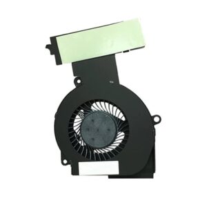 Replacement Laptop CPU Central Processing Unit Fan Cooling Fan for HP OMEN 15-dc0000 15-dc1000 Black