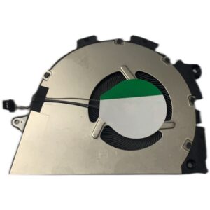 Replacement Laptop CPU Central Processing Unit Fan Cooling Fan for HP ProBook 440 450 650 G8 Black