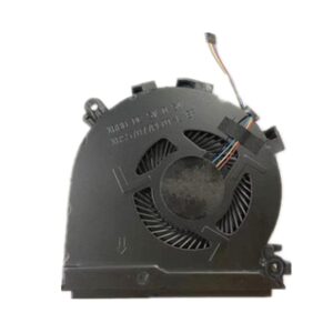 Replacement Laptop CPU Central Processing Unit Fan Cooling Fan for HP Spectre 15-ch000 x360 Black