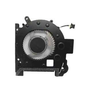 Replacement Laptop CPU Central Processing Unit Fan Cooling Fan for HP Envy 13-ar0000 x360 Black