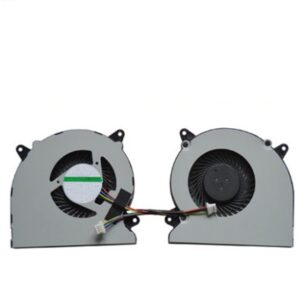 Replacement Laptop CPU Central Processing Unit Fan Cooling Fan for ASUS N550 N550J N550JA N550JK N550JV N550JX N550LF Black