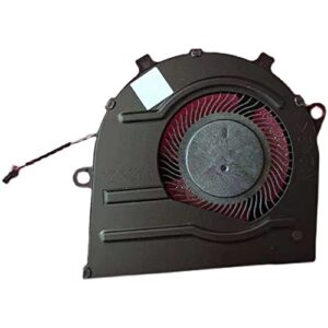 Replacement Laptop CPU Central Processing Unit Fan Cooling Fan for DELL Inspiron 5402 Black