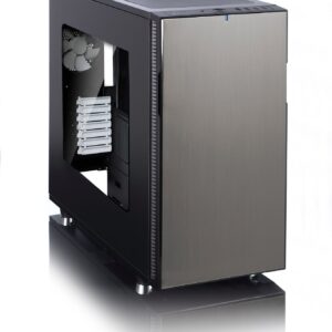 Fractal Design Define R5 Titanium grey Window Side Panel Middle Tower PC Case CS4995 FD-CA-DEF-R5-TI-W