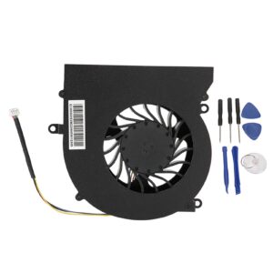 CPU Cooling Fan 4pin Connector DC12V 0.65A GT62VR MS-16L1 MS-16L2 Black White