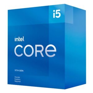 Intel® Core™ i5-11400F Desktop Processor 6 Cores up to 4.4 GHz LGA1200 (Intel® 500 Series & Select 400 Series Chipset) 65W (Renewed)
