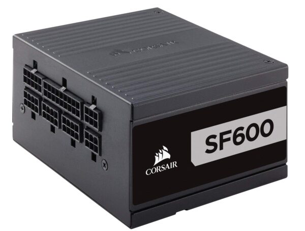 Corsair SF Series, SF600, 600 Watt, SFX, 80+ Platinum Certified, Fully Modular Power Supply (Renewed)
