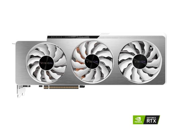 GIGABYTE GeForce RTX 3080 Ti Vision OC 12G Graphics Card, 3X WINDFORCE Fans, 12GB 384-bit GDDR6X, GV-N308TVISION OC-12GD Video Card (Renewed) - Image 5