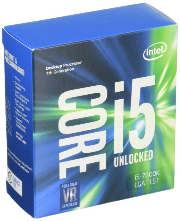 Intel Core i5-7600K LGA 1151 Desktop Processors (BX80677I57600K) (Renewed)