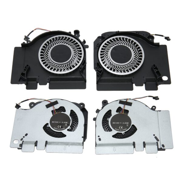 Processing Unit Cooling Fan 4 Pin Laptop Internal Cooler Lightweight for EG75071S1 C010 S9A RTX2060 (CPU GPU Cooling Fan) - Image 4