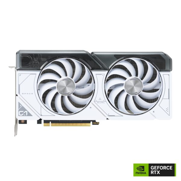 ASUS Geforce RTX 4070 Super OC 12GB White Graphic Card DUAL-RTX4070S-O12G-WHITE - Image 2