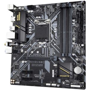 GIGABYTE B365M DS3H WiFi-Y1 (LGA1151/Intel/Micro ATX/USB 3.1 Gen 1 (USB3.0) Type A/DDR4/Motherboard) (Renewed)