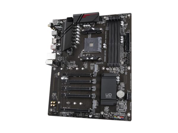 GIGABYTE B550 UD AC (AM4/ AMD/ B550/ ATX/Dual M.2/ SATA 6Gb/s/USB 3.2 Gen 2/ Intel 802.11a/b/g/n/ac/Realtek GbE LAN/PCIe 4.0/ Motherboard) (Renewed) - Image 4