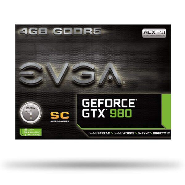 EVGA GeForce GTX 980 4GB SC GAMING ACX 2.0, 26% Cooler and 36% Quieter Cooling Graphics Card 04G-P4-2983-KR (Renewed) - Image 8