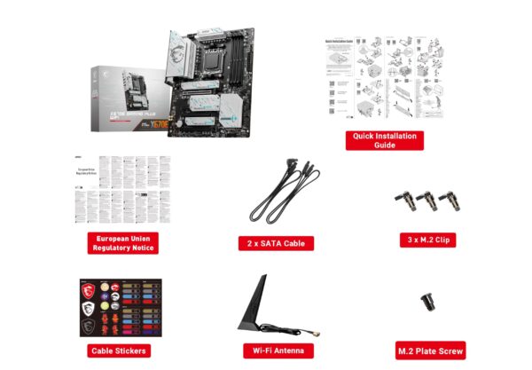 MSI X670E Gaming Plus WiFi Gaming Motherboard - Image 7