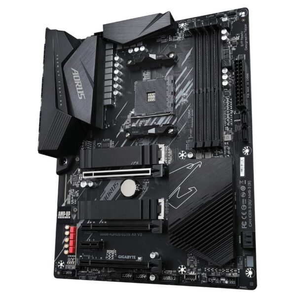 Gigabyte B550 AORUS Elite AX V2 AMD B550 Socket AM4 ATX Motherboard (Renewed) - Image 4