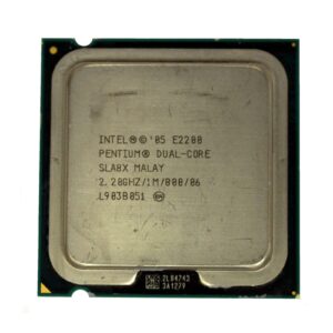 Intel SLA8X Pentium Dual Core E2200 2.2GHz 1MB Cache 800MHz LGA775 (Renewed)