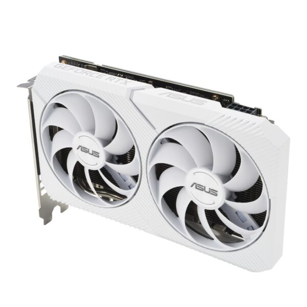 Asus Dual GeForce RTX™ 3060 White OC Edition 8GB GDDR6 (PCIe 4.0, 8GB GDDR6, HDMI 2.1, DisplayPort 1.4a) (Renewed) - Image 9