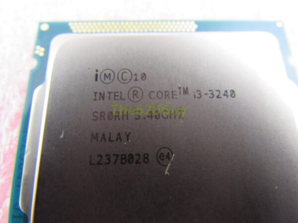 Intel Core i3-3240 3.4GHz 3.40GHz 3M SR0RH Socket 1155 Ivy Bridge CPU Processor (Renewed) - Image 4