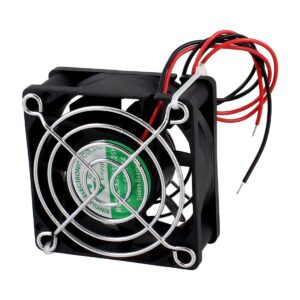 Qtqgoitem Computer Black Plastic CPU Cooler Square Cooling Fan DC 12V 0.25A (Model: 7e1 735 311 785 5d6)