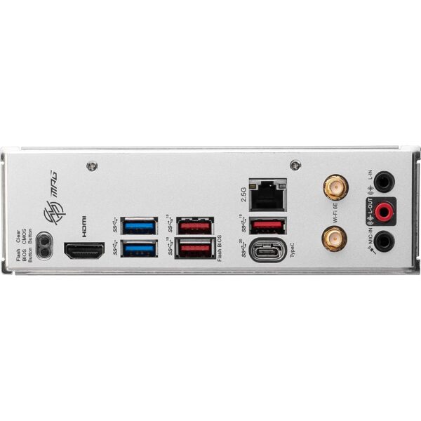 MSI MPG B650I Edge WiFi Computer Gaming Motherboard (AM5, Mini-ITX, DDR5, PCIe 4.0, M.2, SATA 6Gb/s, USB 3.2 Gen 2, HDMI, Wi-Fi 6E, AMD Ryzen 7000 Series) AMD PC Motherboards (Renewed) - Image 6