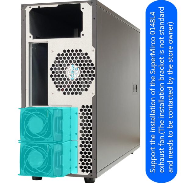 Generic ZhenLoong full tower 8 bay hot-swap hard drive SAS SATA NAS computer case ITX MATX ATX EATX server GPU Graphic workstation chassis with 12Gb backplane SFF8643, Loong1 - Image 9