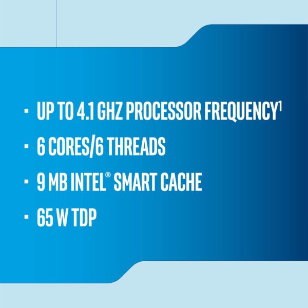 Intel Core i5-9400F Desktop Processor 6 Cores 4.1 GHz Turbo Without Graphics (Renewed) - Image 4